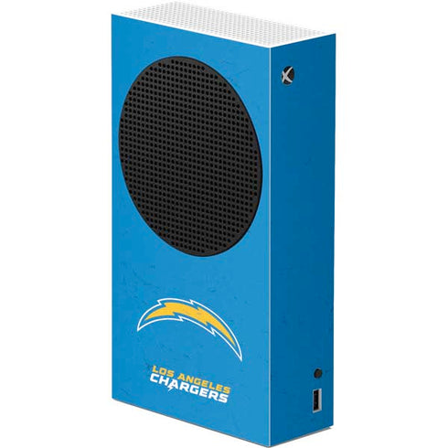 NFL Los Angeles Chargers - Alternate Distressed Xbox Series S Console Skin